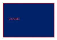 Tarjeta Visa/Mastercard